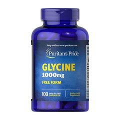Амінокислоти Glycine 1000 mg (100 cap) Puritan's Pride