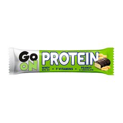 Батончик протеиновый GoOn Nutrition Protein Bar орехи и шоколад (50 g, peanut & chocolate)