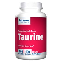 Taurine 1,000 mg (100 caps) Jarrow Formulas