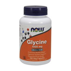Аминокислоты Glycine Now Foods 1000 mg (100 cap)