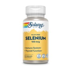 Селен Соларай / Solaray Selenium 100 mcg yeast-free (90 veg caps)