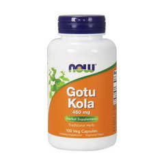 Готу Кола (центелла азиатская) Нау Фудс / Now Foods Gotu Kola 450 mg (100 veg caps)