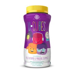 Мультивитамины и минералы для детей Solgar U-Cubes Children's Multi-Vitamin & Mineral (120 gummies)