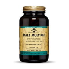 Комплекс витаминов для мужчин Солгар / Solgar Male Multiple 120 таб без вкуса