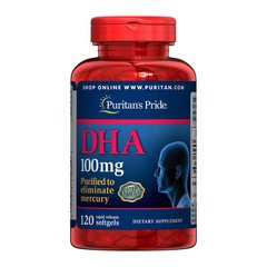 DHA 100 mg (120 softgels) Puritan's Pride