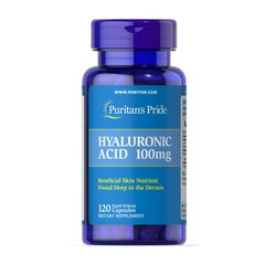 Гіалуронова кислота Пуританс Прайд / Puritan's Pride Hyaluronic Acid 100 mg 120 капсул