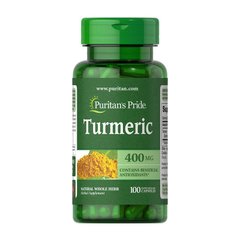 Экстракт куркумы Пуританс Прайд / Puritan's Pride Turmeric 400 mg (100 caps)