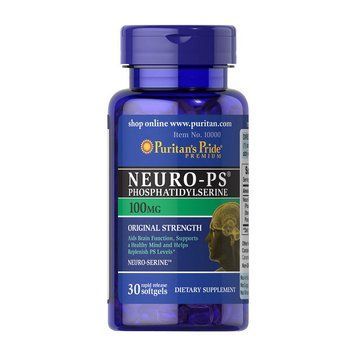 Фосфатидилсерин Пуританс Прайд / Puritan's Pride Neuro-PS Phosphatidylserine (30 softgels)