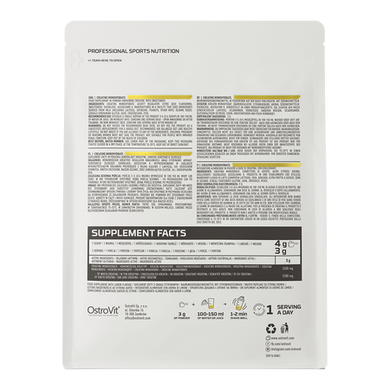OstroVit Creatine Monohydrate (500 g) lemon