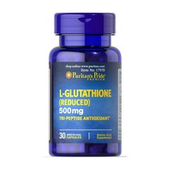 L-глутатіон Пуританс Прайд / Puritan's Pride L-Glutathione відновлений (Reduced) 500 mg (30 caps)