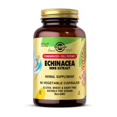Екстракт ехінацеї Solgar Ehinacea Herb Extract 60 veg caps