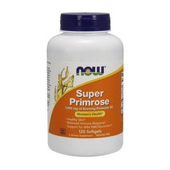 Олія примули вечірньої Нау Фудс / Now Foods Super Primrose 1300 mg of Evening Primrose Oil (120 sgels)