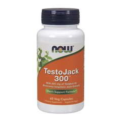 Репродуктивное здоровье мужчин Now Foods Testo Jack 300 (60 veg caps)