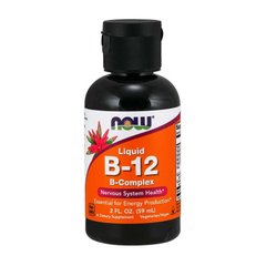 Жидкий комплекс витаминов B-группы Now Foods B-12 Liquid B-Complex (59 ml)