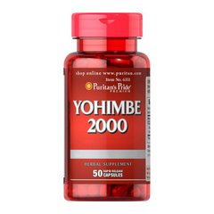 Yohimbe 2000 mg (50 capsules) Puritan's Pride