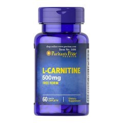 L-Carnitine 500 mg (60 caplets) Puritan's Pride