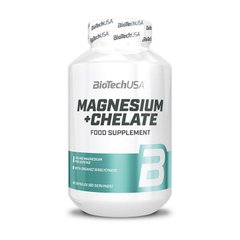 Магній хелат BioTech Magnesium + Chelate (60 caps)