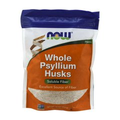 Порошок лушпиння подорожника (лушпиння / насіння) Нау Фудс / Now Foods Whole Psyllium Husks (454 g)