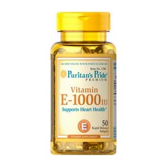 Vitamin E-1000 IU (50 softgels) Puritan's Pride