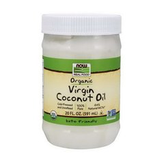 Органическое кокосовое масло Now Foods Organic Virgin Coconut Oil (591 ml)
