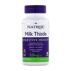 Экстракт молочного чертополоха Natrol Milk Thistle 525 mg (60 caps)