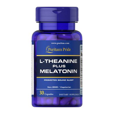 L-Theanine plus Melatonin (30 caps)