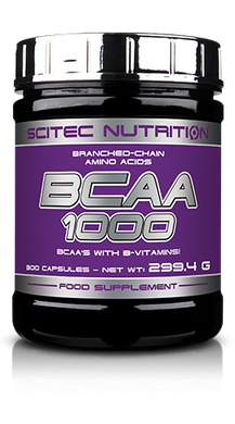 Аминокислота BCAA 1000 (300 caps) Scitec Nutrition