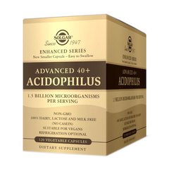 Продвинутый 40+ Ацидофилус Solgar Advanced 40+ Acidophilus (120 veg caps)
