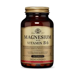 Solgar Magnesium with Vitamin B6 (250 tab)
