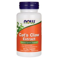 Cat's Claw Extract (60 veg caps) NOW