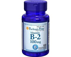 Vitamin B-2 100 mg (100 tab) Puritan's Pride