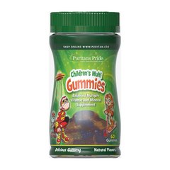 Мультивитамины и минералы для детей Пуританс Прайд / Puritan's Pride Children's Multi Gummies (60 gummies)