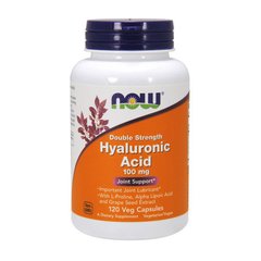 Hyaluronic Acid 100 mg double strength (120 veg caps) NOW