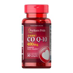 CO Q-10 400 mg (30 softgels) Puritan's Pride