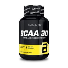 Аминокислота БЦАА 3D BioTech BCAA 3D (90 caps)