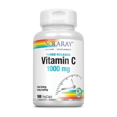 Витамин Ц Соларай / Solaray Vitamin C 1000 mg timed release (100 veg caps)