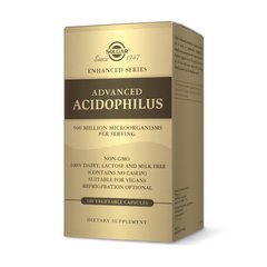 Пищеварительные ферменты Пробиотики Солгар / Solgar Advanced Acidophilus (100 veg caps)