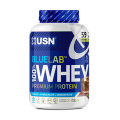 Протеин USN Blue Lab 100% Whey Premium Protein 2 kg caramel chocolate