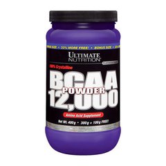 Аминокислота BCAA 12,000 powder (400 g, unflavored) Ultimate Nutrition