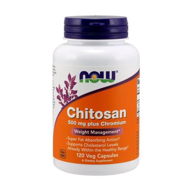 Chitosan 500 mg plus Chromium (120 veg caps) NOW