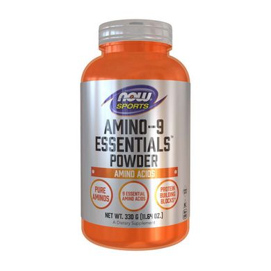 Амінокислоти Amino-9 Essentials Power (330 g, unflavored) NOW