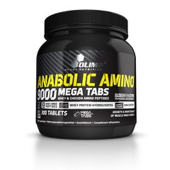 Аминокислоты Anabolic Amino 9000 (300 tabs) OLIMP