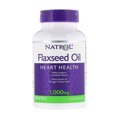 Льняное масло Natrol Flaxseed Oil (90 sgels)