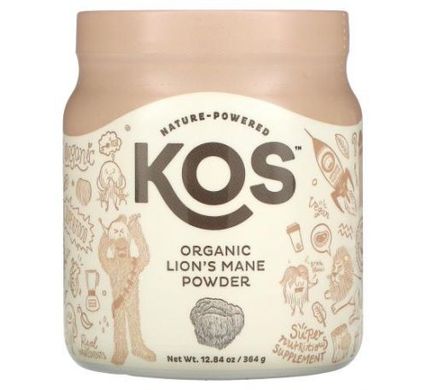 Ежовик гребенчатый Kos Organic Lion's Mane Powder 364 г