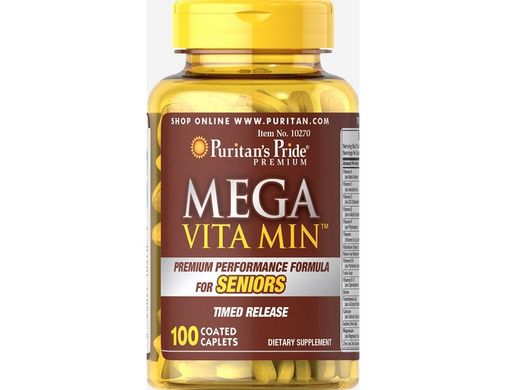 Mega Vita Min for Senior (100 caplets) Puritan's Pride